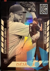 2022 Panini Capstone Deja Vu #DV-15 Clayton Kershaw Mackenzie Gore